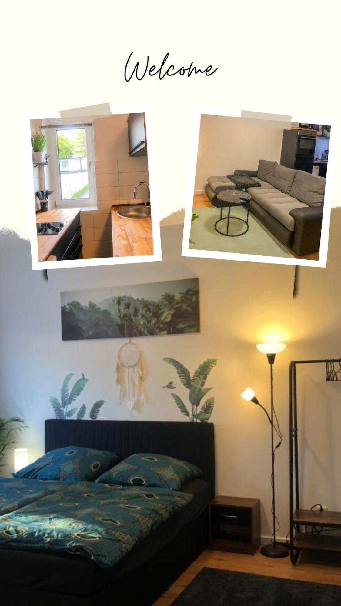 Gruene Oase Mit Balkon I Eg Apartment Дуйсбург Екстериор снимка